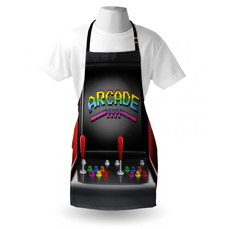 Video Games Bib Apron