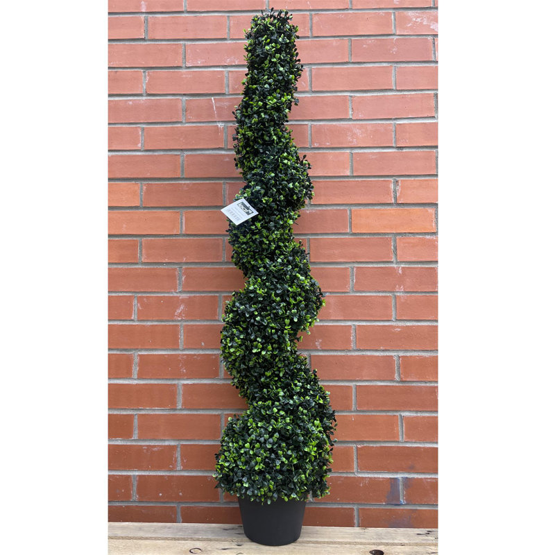 Anastassios 120cm Faux Topiary Tree in Pot