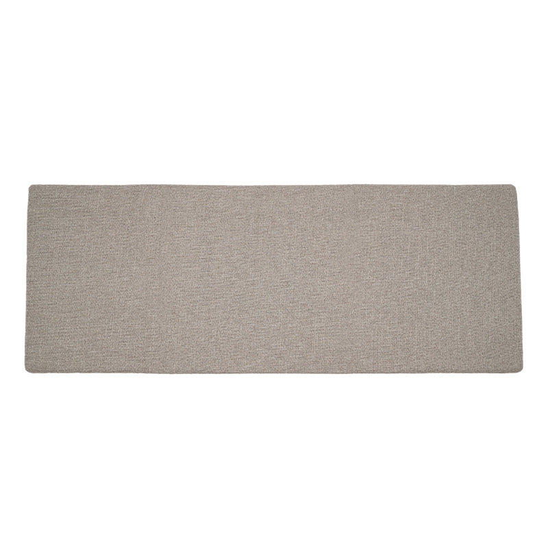 Outdoor Bench Seat Cushion, Gray, 48" x 18"