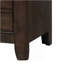 Commode antique brun avec tiroirs en cèdre