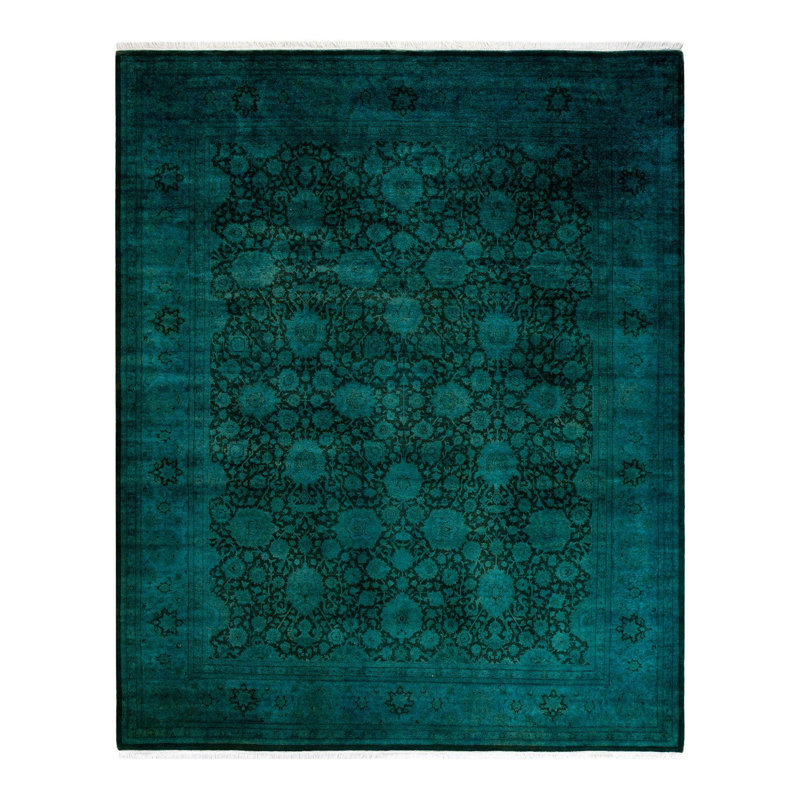 Fine Vibrance One-of-a-Kind 8' 4" X 10' 3" Hand Knotted Area Rug