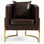 Fauteuil demi-tonneau en similicuir-1274118788