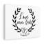 Love Never Fails Corinthians 13:8 - Wrapped Canvas Print-460766547
