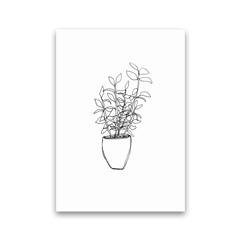 Tea Plant by Carissa Tanton - Print, Unframed, 42cm H x 30cm W x 1cm D