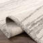 Tapis abstrait en polypropylène tissé à la machine en beige-243050821