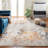Felty Abstract Gray/Beige Area Rug-1255502119