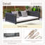 Balancelle en bois pour lit simple-1473063553