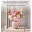 Décoration de table luxueuse et élégante en similicuir texturé