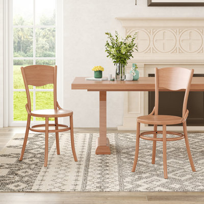 Medieval Solid Wood Side Dining Chairs