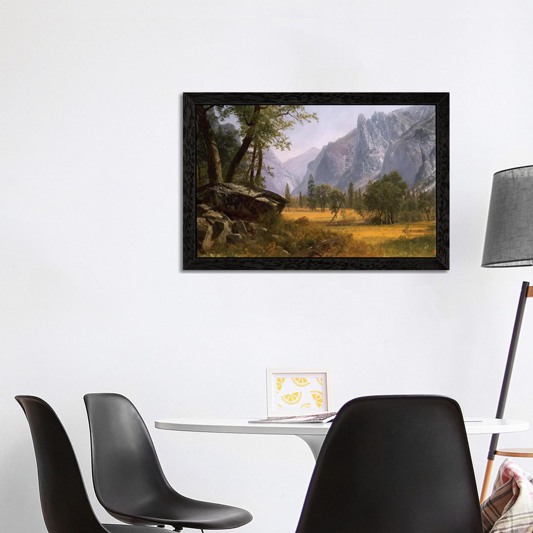 Yosemite Valley by Albert Bierstadt - Painting on Canvas