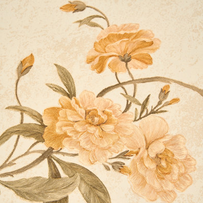 Non-Pasted Non-Woven 3D Embossed Wallpaper Roll