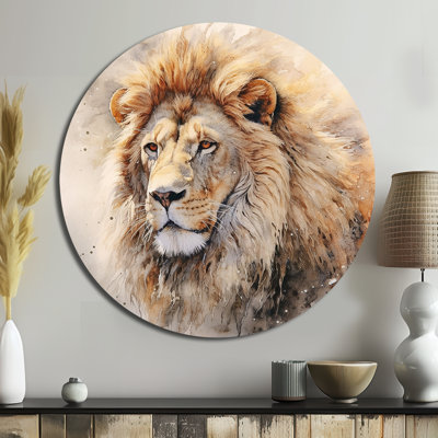 Tayvonne - Animals Round Metal Art Prints