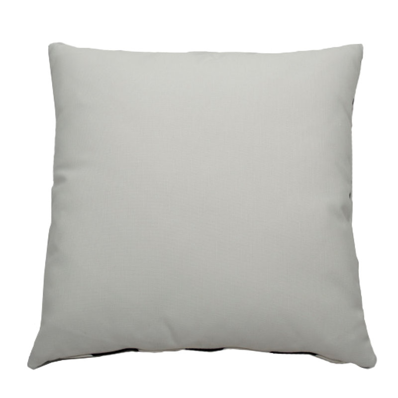 Housse et insert de coussin décoratif intérieur / extérieur Halo, 24 po x 24 po, Minuit