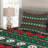 Skull Polyester Geometric Shapes Coverlet-2101474961