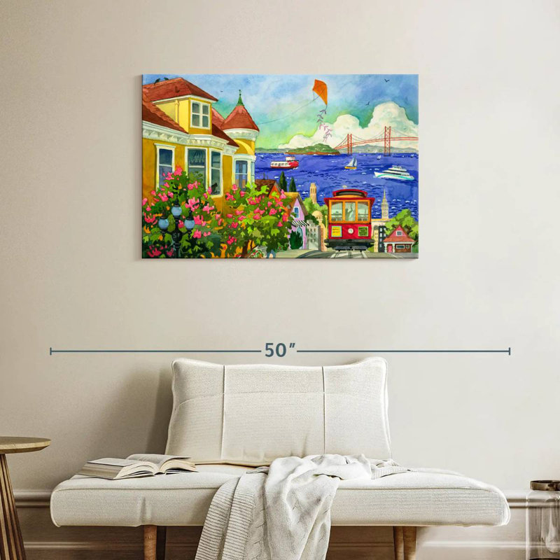 Sireci San Francisco, 24" H x 36" W