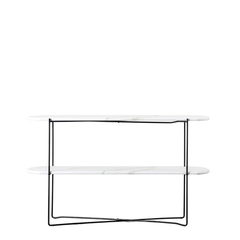 120cm Stone Top Console Table