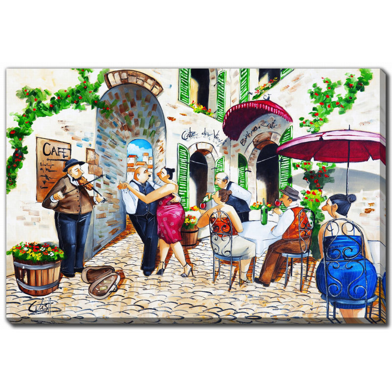 Coin café au café Da Vinci, H 22 po x l 28 po