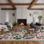Duskan Floral Indoor/Outdoor Rug-1935474663