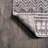 Imlil Tribal Geometric Stripe Light Gray/Cream Rug-2128198624
