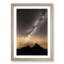 The Milky Way over Montana - Picture Frame Painting Print-55611753-55611757