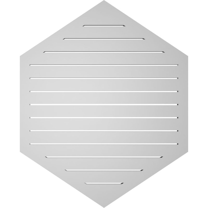 Pente verticale verticale en uréthane 8 pi, H 1,5 po x l 34 po x L 42 po