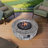 Fehime Round Concrete Propane Smokeless Fire Pit-724618856
