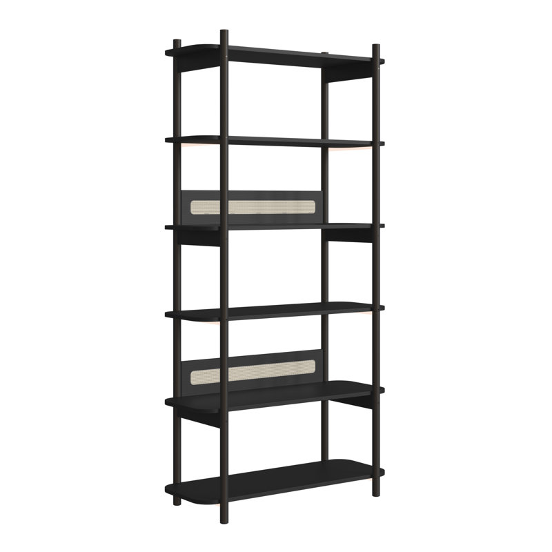 Ayveon Bookcase, Black