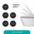 Fine Fixtures Aquatide Wall-Hung White Toilet