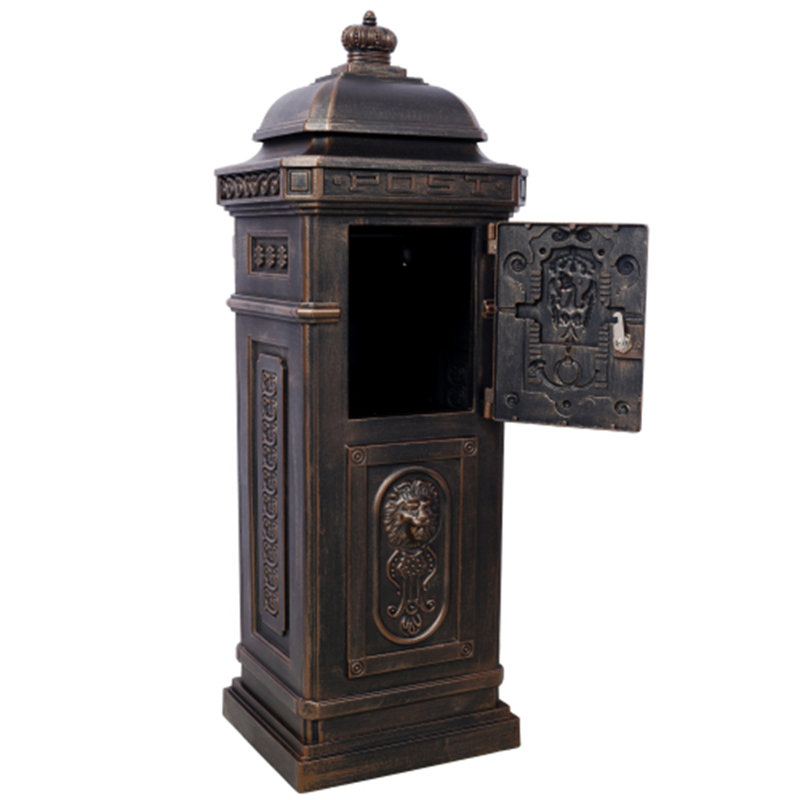 Boîte aux lettres de grande capacité, Bronze