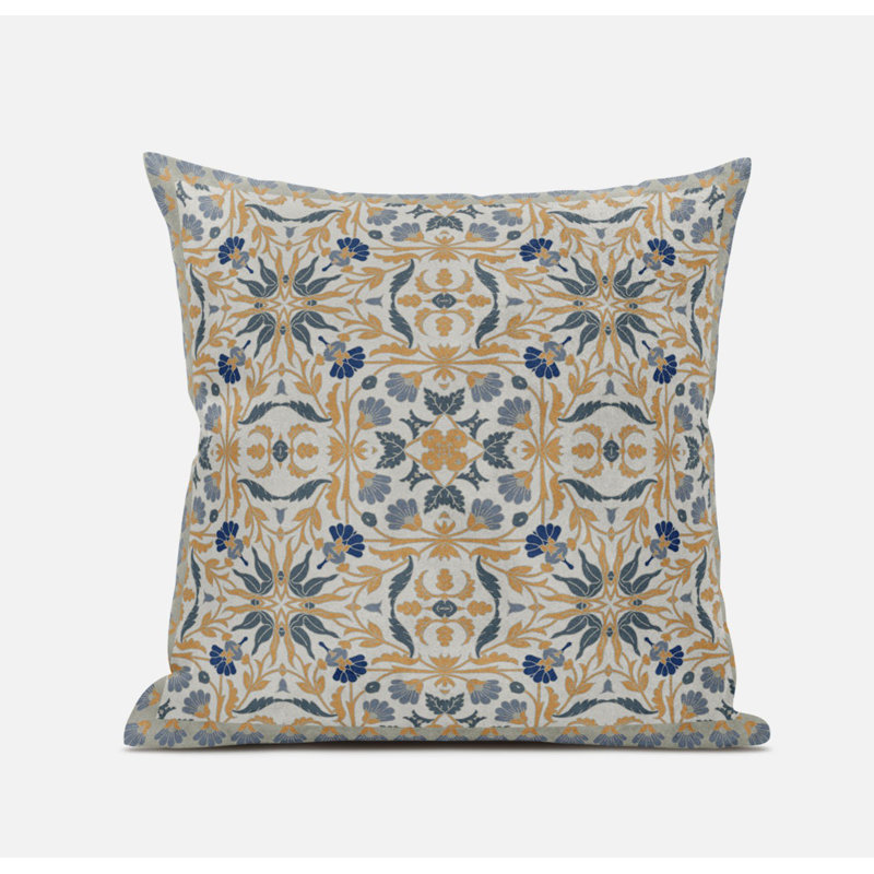  Coussin Paisley, Suédine cousue soufflée à motif cachemire vert