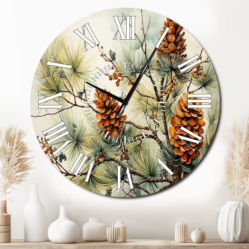 Horloge murale pin, Surdimensionné
