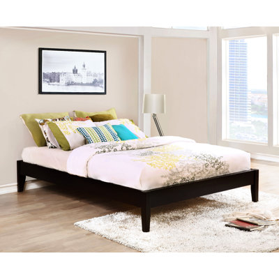 Lit plateforme très grand Cappuccino Eastern