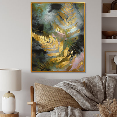 " Gold Fern Whispers "