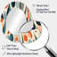 Miroir mural orange orange Midcentury Balance II - Orange-1423734492