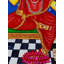Déesse Lakshmi sur piédestal | Aquarelle sur papier | Par Soumick Das