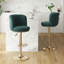 Tabouret de comptoir rembourré à hauteur ajustable-1824936470