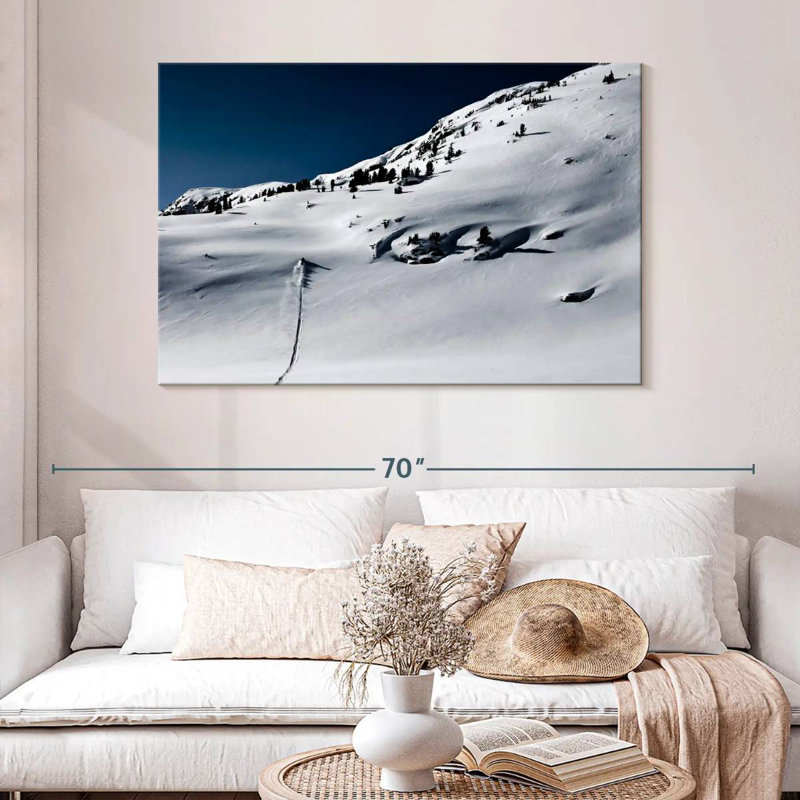 Uphill Snowmobiling, 32" H x 48" W