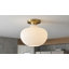 Plafonnier semi-encastré 1 lumière 12 po Collina-66203356