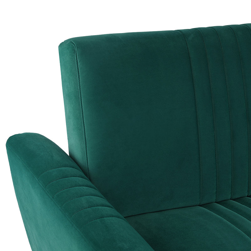 Norson 3 Seater Sleeper, Green