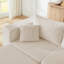 Canapé modulaire compact en velours côtelé-1146639355
