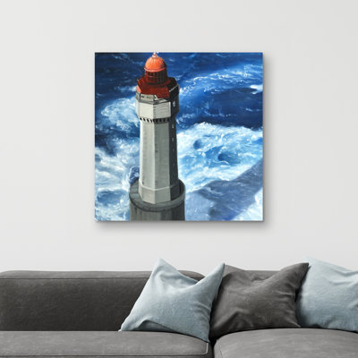 The headlight of jument - 32"x32" art on canvas