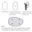 Nickson Metal Flat Wall Mirror