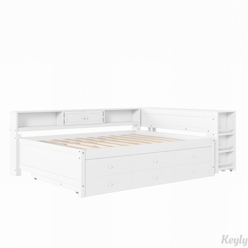 Bed, Twin, Vintage Brown