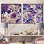 Wooler - Ensemble de 2 collages carrés floral et botanique-101859024-101859025