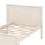 Lit plateforme en bois avec lit gigogne escamotable et armoire de rangement-1156698589