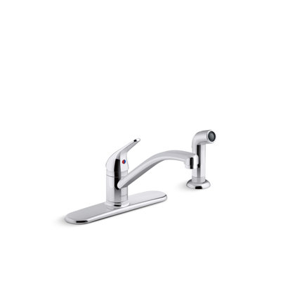Single Handle Kitchen Faucet with Side Spray