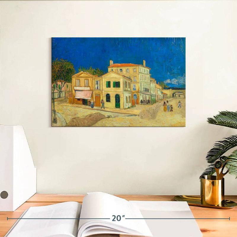 Sireci The Yellow House, 8" H x 12" W