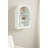 Wood Arched Cabinet for Wall Storage-876037363