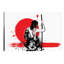 Trash Polka - Female Samurai by Nicklas Gustafsson - Wrapped Canvas Painting-1829768172