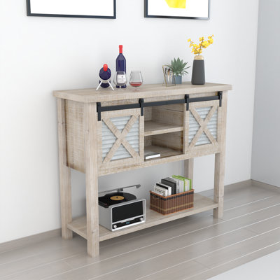 Johnmason 40'' Solid Wood Console Table